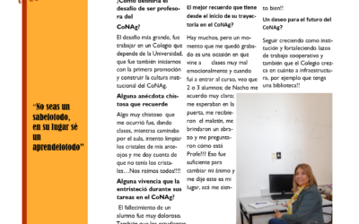 Entrevista a la Profesora Nora Moya